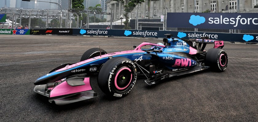 F1: Alpine busca reação no GP de Singapura com Pierre Gasly largando em P7