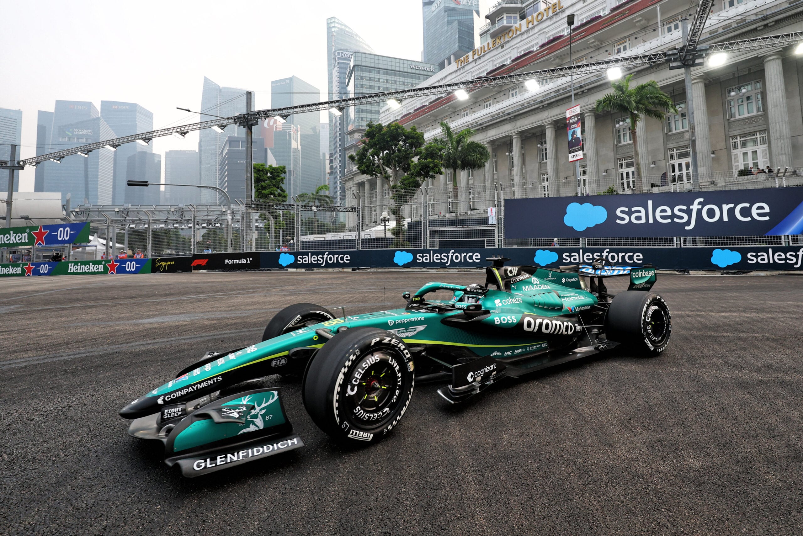 F1: Alonso se decepciona com resultado da Aston Martin em Singapura Lance Stroll (CDN) Aston Martin F1 Team AMR26.