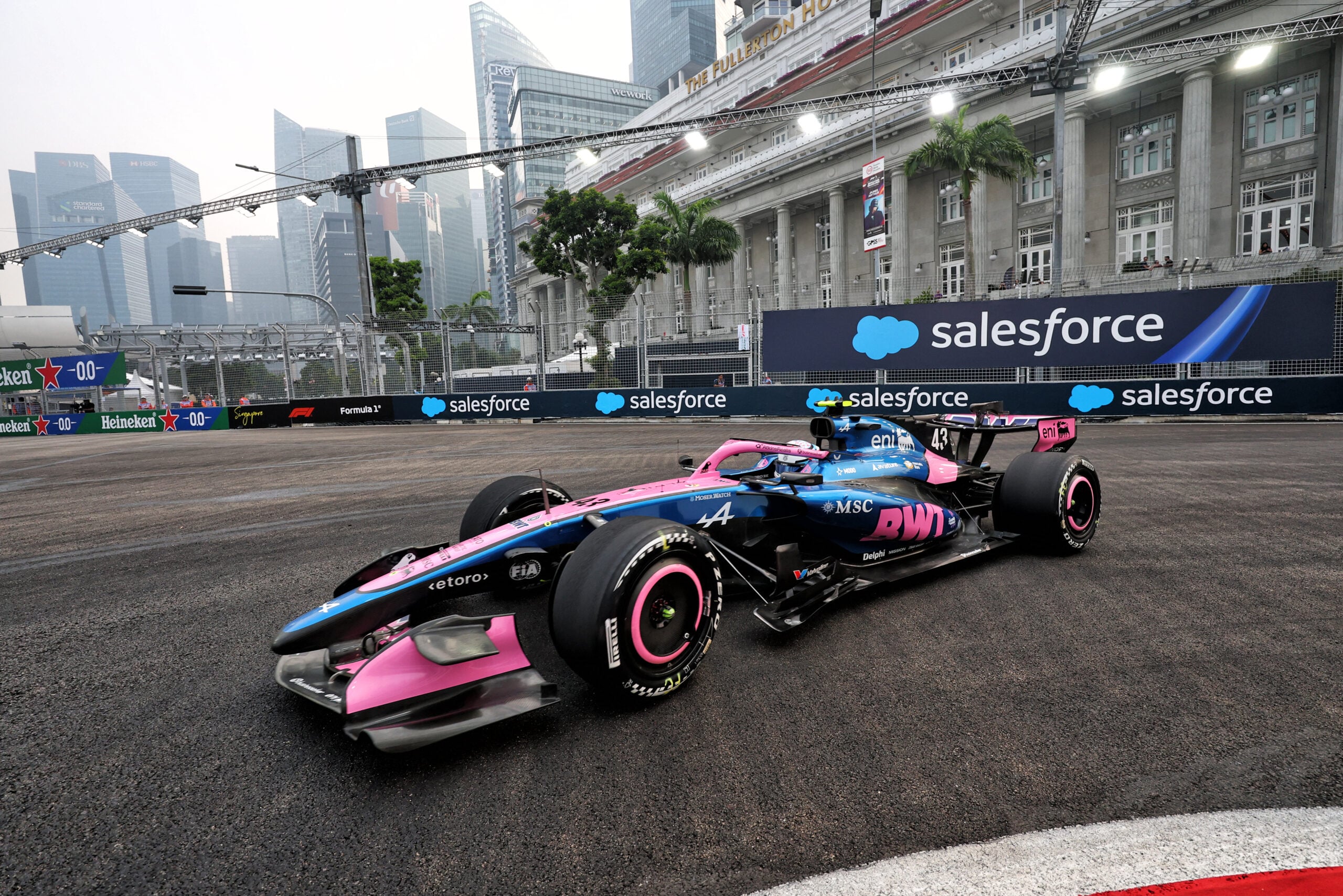 F1: Alpine destaca que precisa "extrair mais" para corrida Sprint em Singapura Franco Colapinto (ARG) Alpine F1 Team A526.
