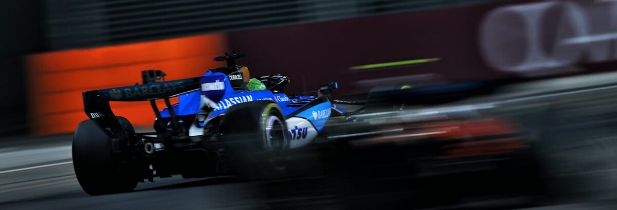 F1: Williams denuncia falha de software na classificação Sprint em Singapura F1: Williams denuncia falha de software na classificação Sprint em Singapura