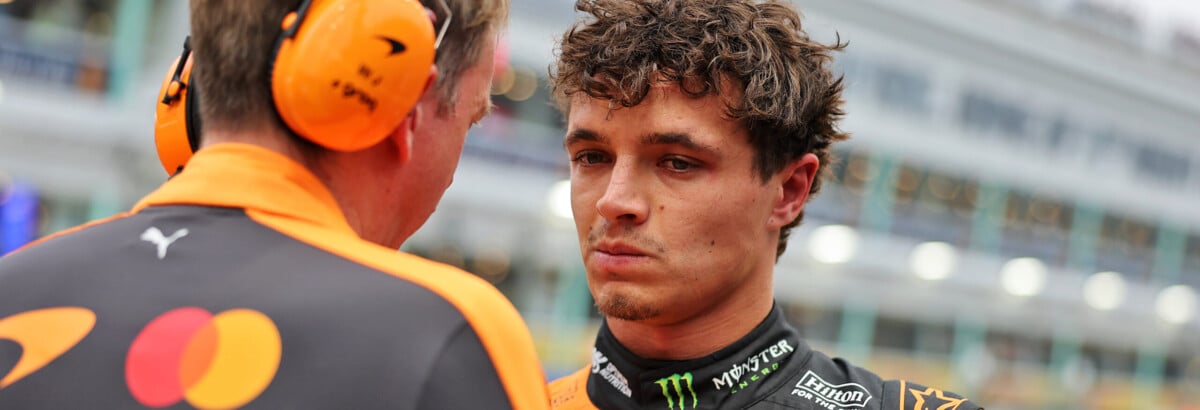 F1: Norris e Piastri evitam culpas após novo choque da McLaren