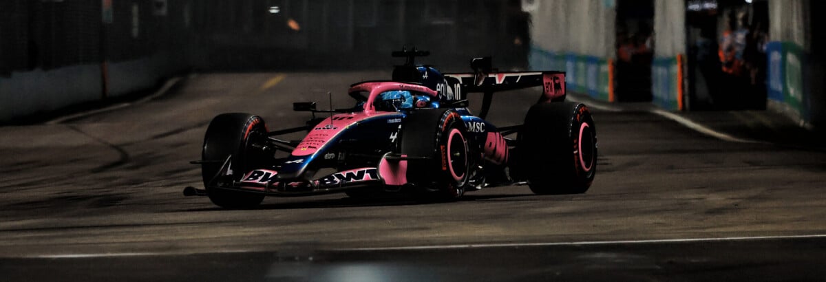 F1: Alpine fala em resultado “decepcionante e frustrante” no GP de Singapura