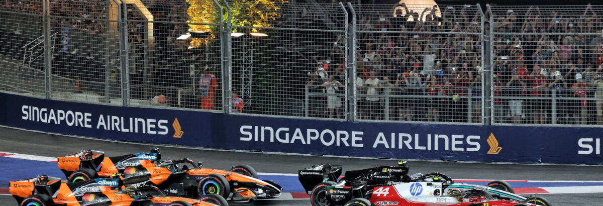 F1: Dois homens são detidos por invasão durante final de semana do GP de Singapura F1: Dois homens são detidos por invasão durante final de semana do GP de Singapura