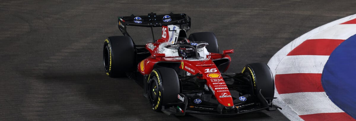 F1: Leclerc destaca desgaste de pneus, mas nega arrependimentos após pódio em Singapura