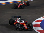 F1: Leclerc destaca desgaste de pneus, mas nega arrependimentos após pódio em Singapura