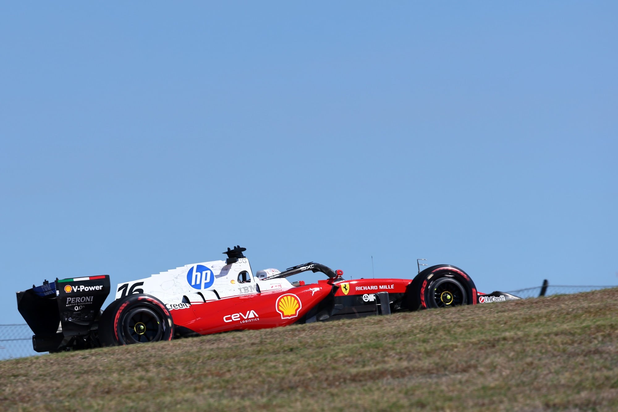 F1: Confira as imagens desta sexta-feira da F1 nos Estados Unidos Charles Leclerc (MON) Scuderia Ferrari SF-26.
