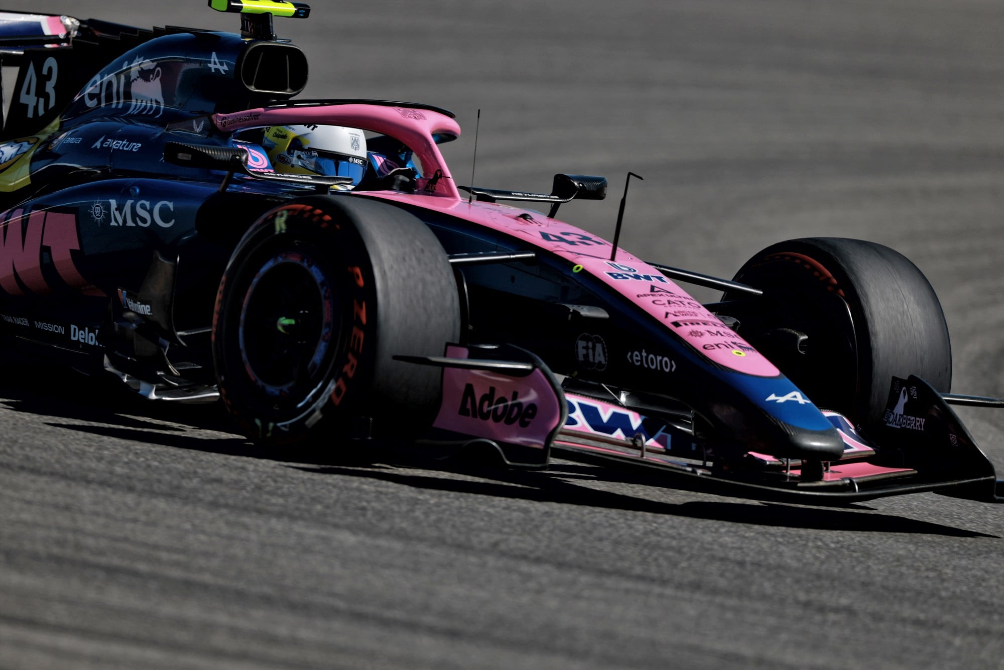 F1: Confira as imagens desta sexta-feira da F1 nos Estados Unidos Franco Colapinto (ARG) Alpine F1 Team A526.