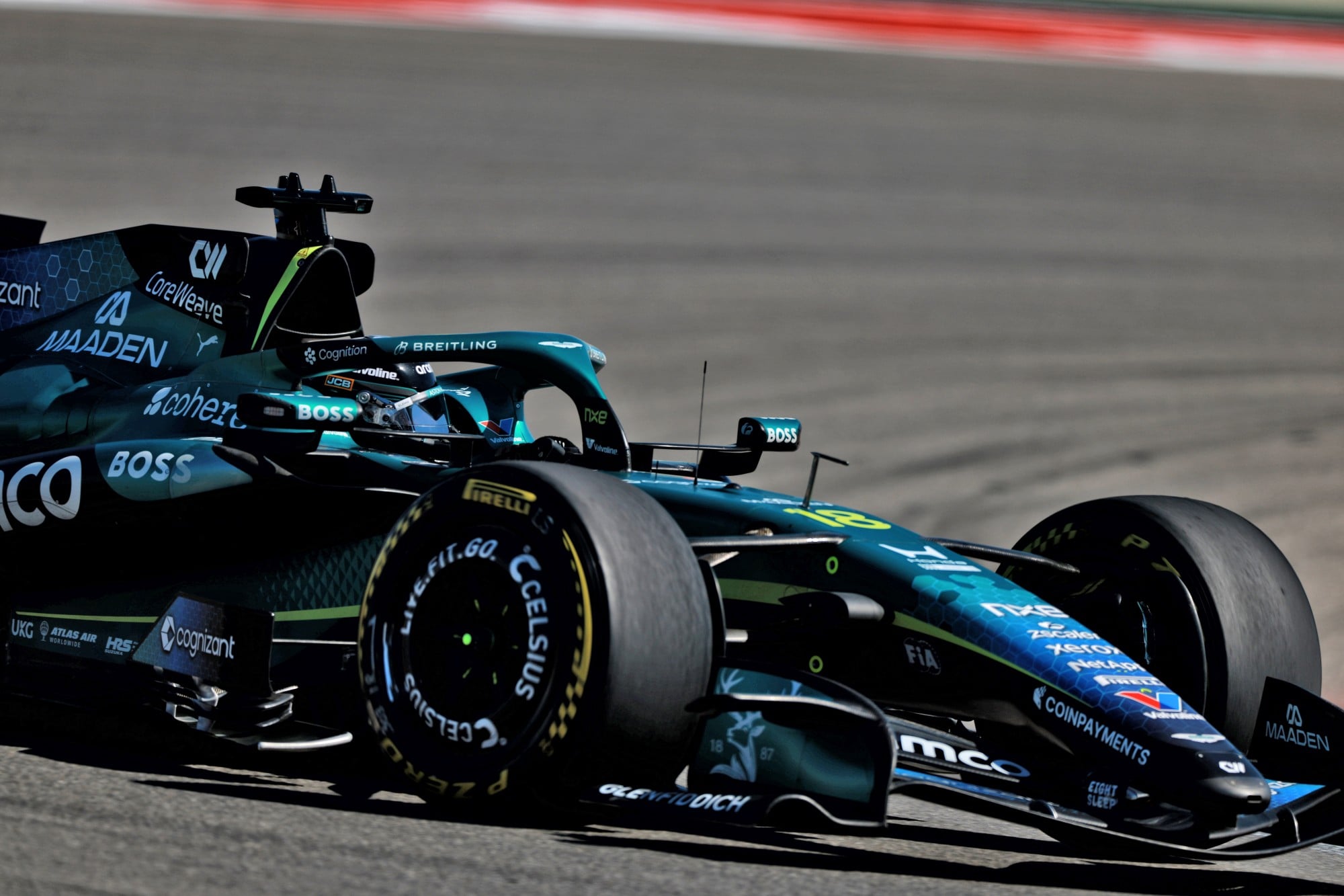 F1: Confira as imagens desta sexta-feira da F1 nos Estados Unidos Lance Stroll (CDN) Aston Martin F1 Team AMR26.