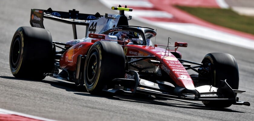 F1: Ferrari lidera sexta, mas quatro equipes entram na briga em Austin
