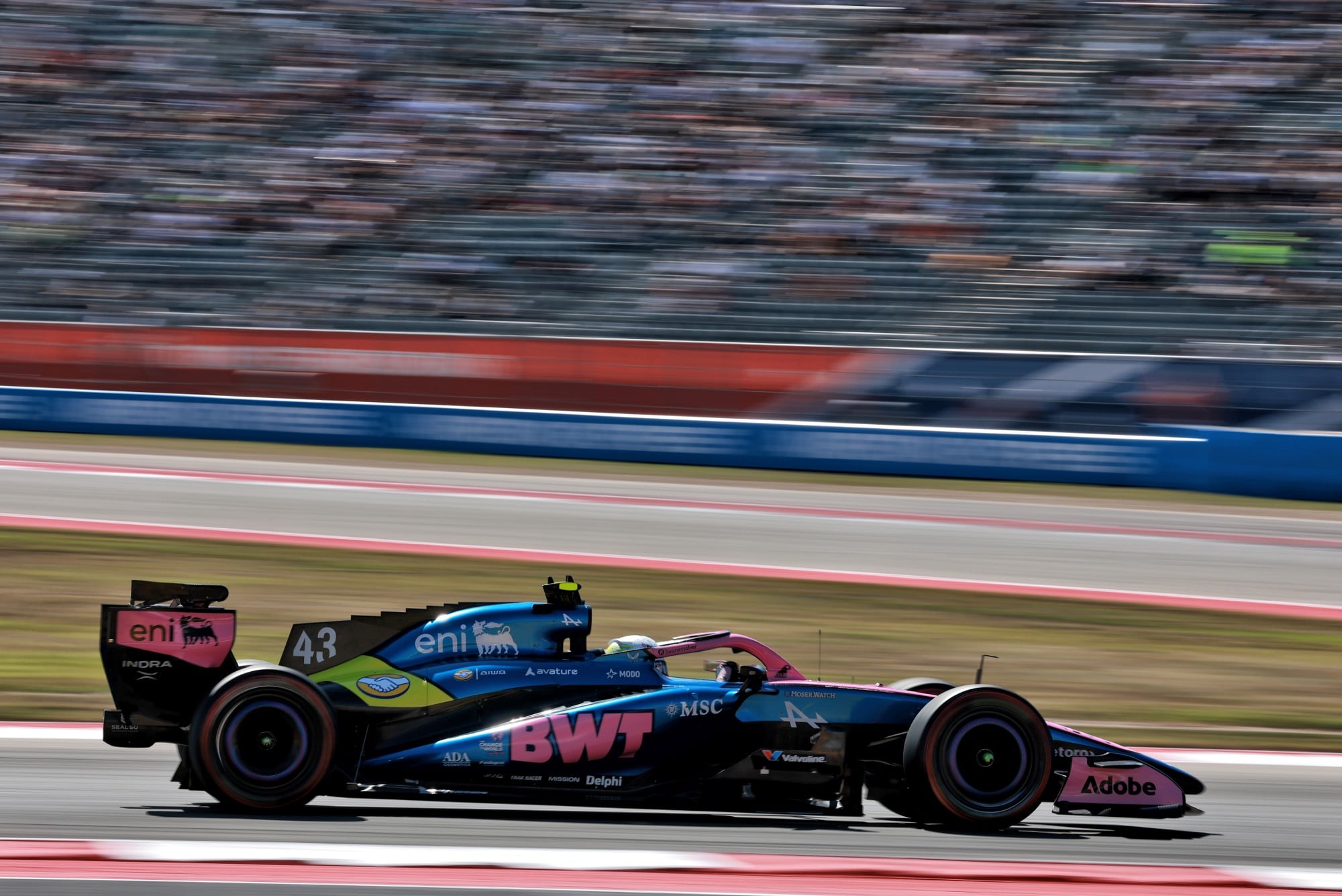 F1: Confira as imagens desta sexta-feira da F1 nos Estados Unidos Franco Colapinto (ARG) Alpine F1 Team A526.