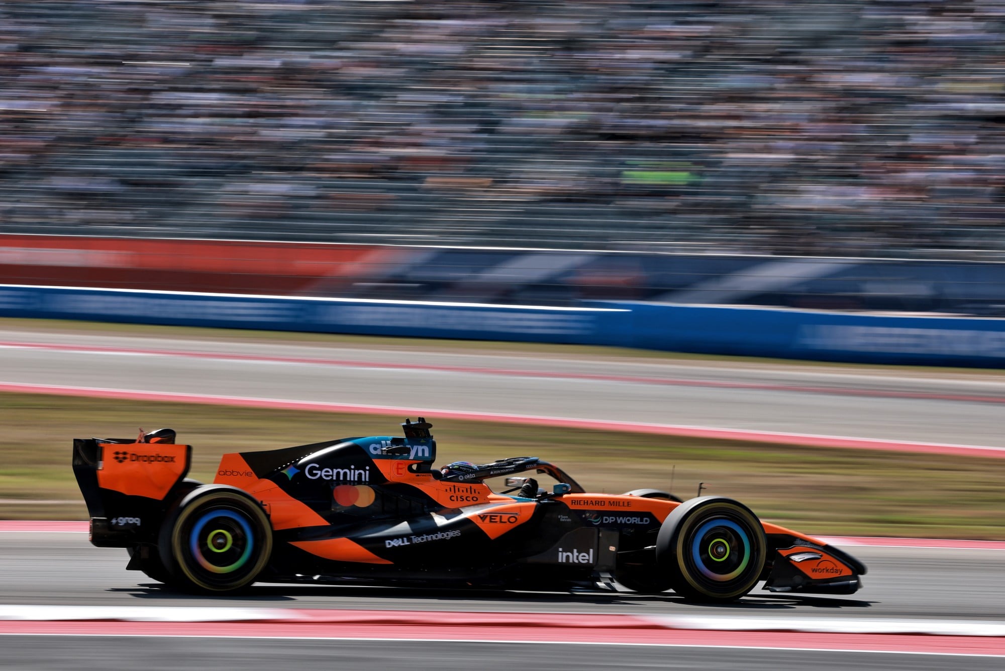 F1: Confira as imagens desta sexta-feira da F1 nos Estados Unidos Oscar Piastri (AUS) McLaren F1 Team MCL40.