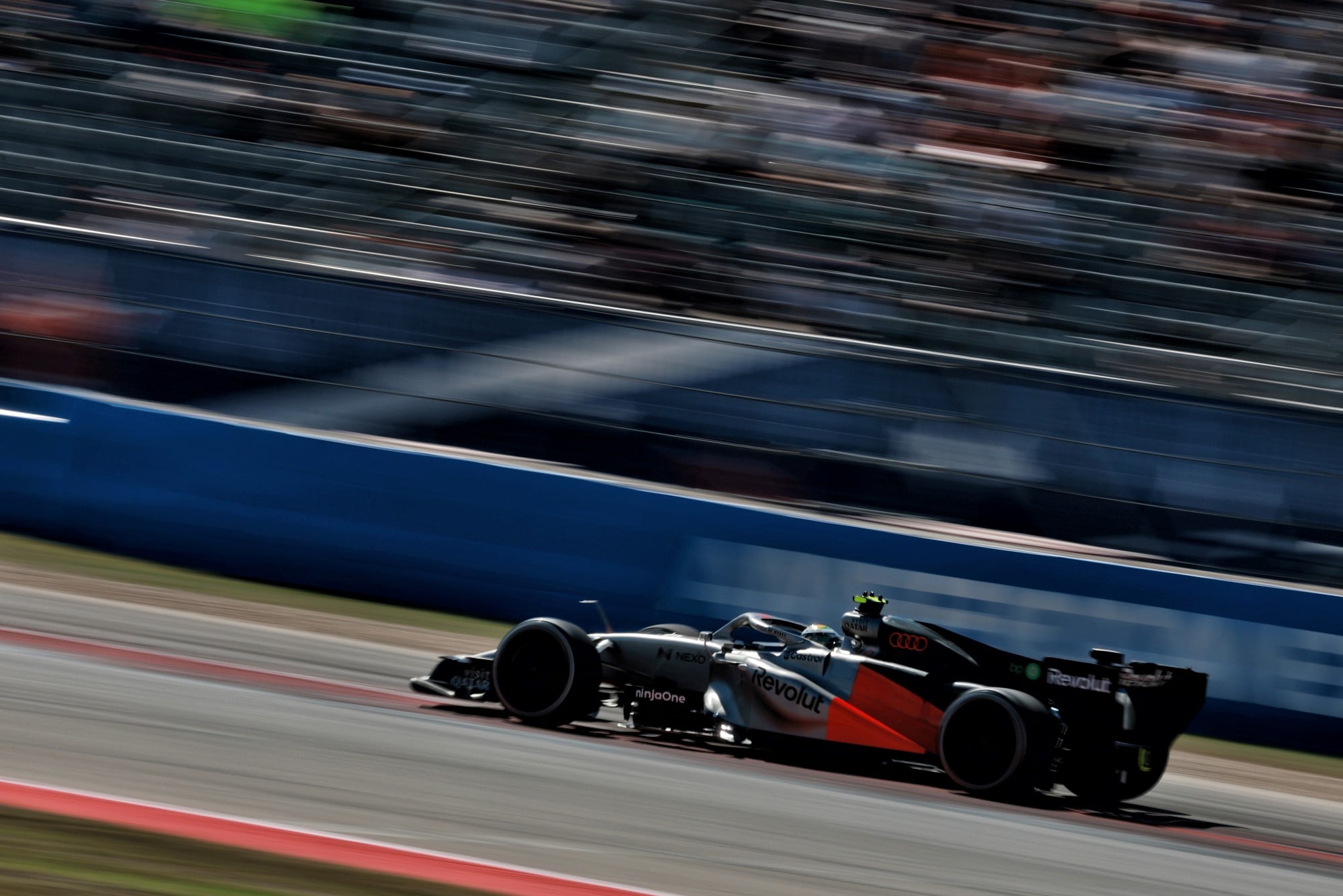 F1: Confira as imagens desta sexta-feira da F1 nos Estados Unidos Gabriel Bortoleto (BRA) Audi F1 Team R26.