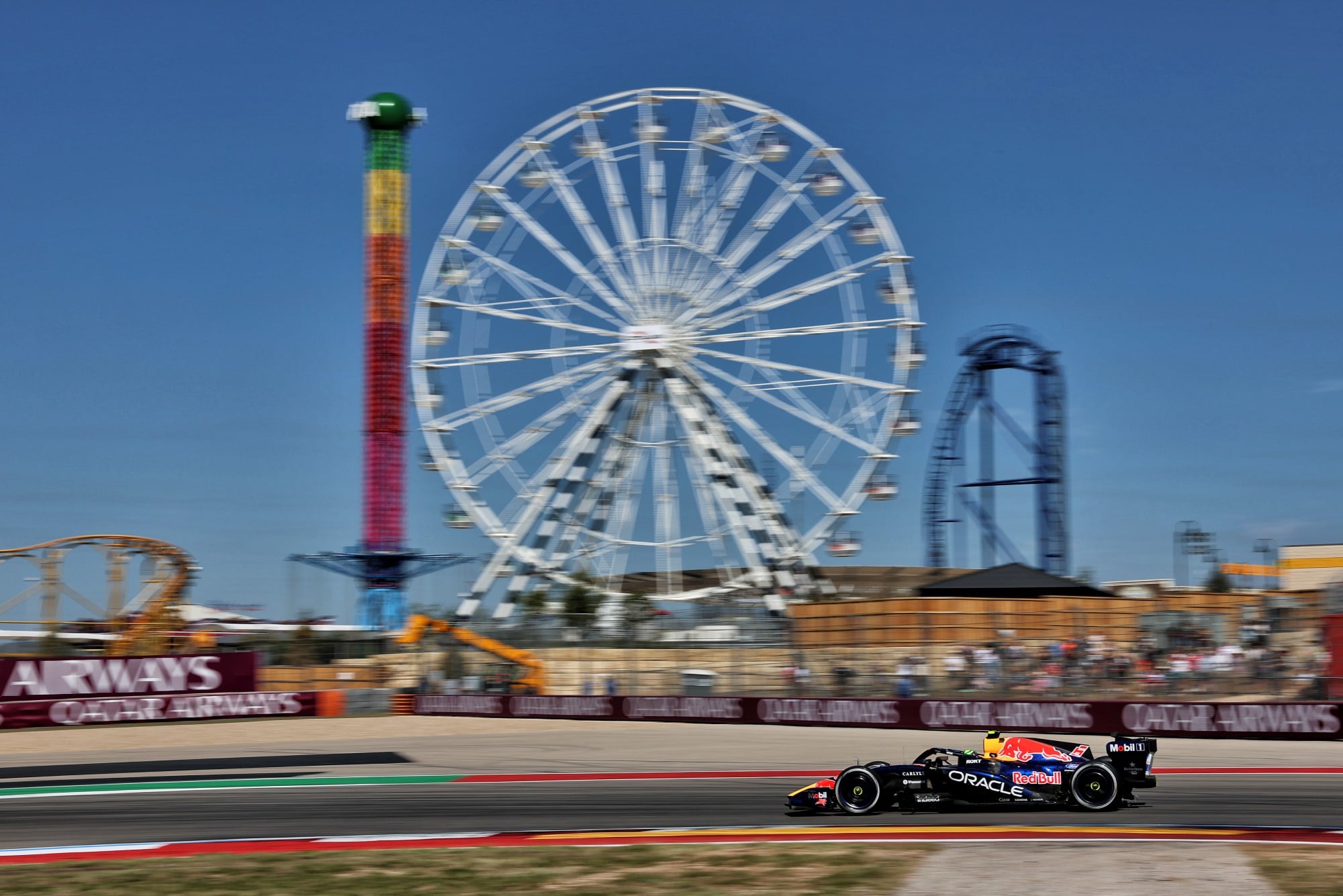 F1: Confira as imagens desta sexta-feira da F1 nos Estados Unidos Isack Hadjar (FRA) Red Bull Racing RB22.