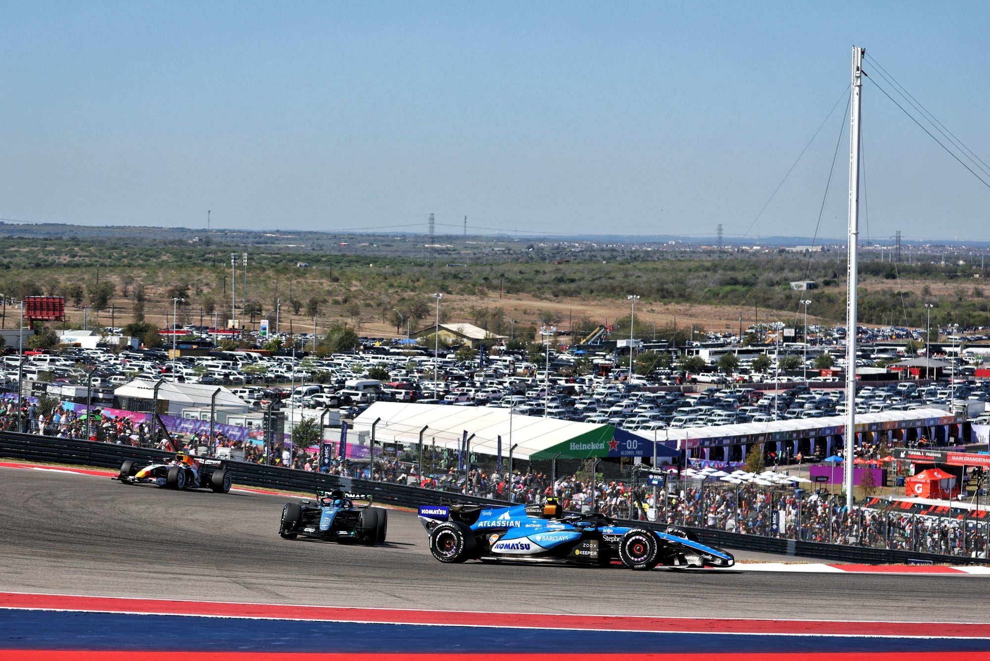 F1: Confira as imagens desta sexta-feira da F1 nos Estados Unidos Carlos Sainz (ESP) Williams F1 Team FW48.