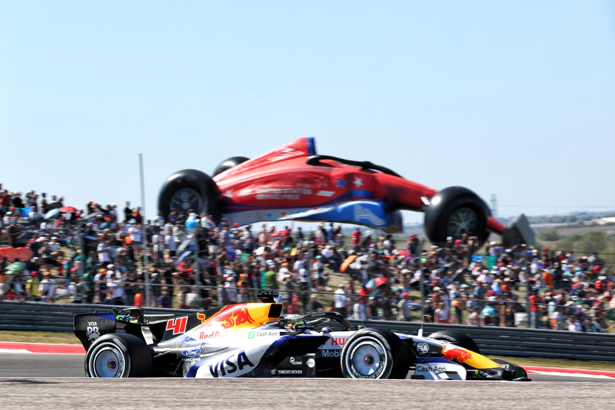 F1: Confira as imagens desta sexta-feira da F1 nos Estados Unidos Arvid Lindblad (GBR) Racing Bulls Formula One Team VCARB 03.