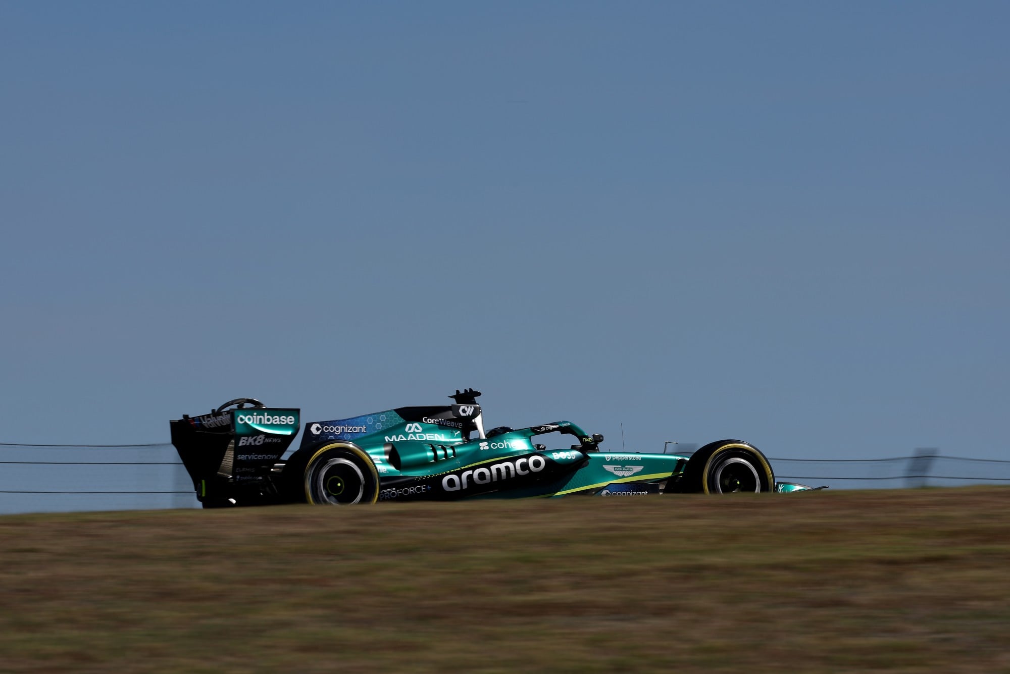 F1: Confira as imagens desta sexta-feira da F1 nos Estados Unidos Lance Stroll (CDN) Aston Martin F1 Team AMR26.