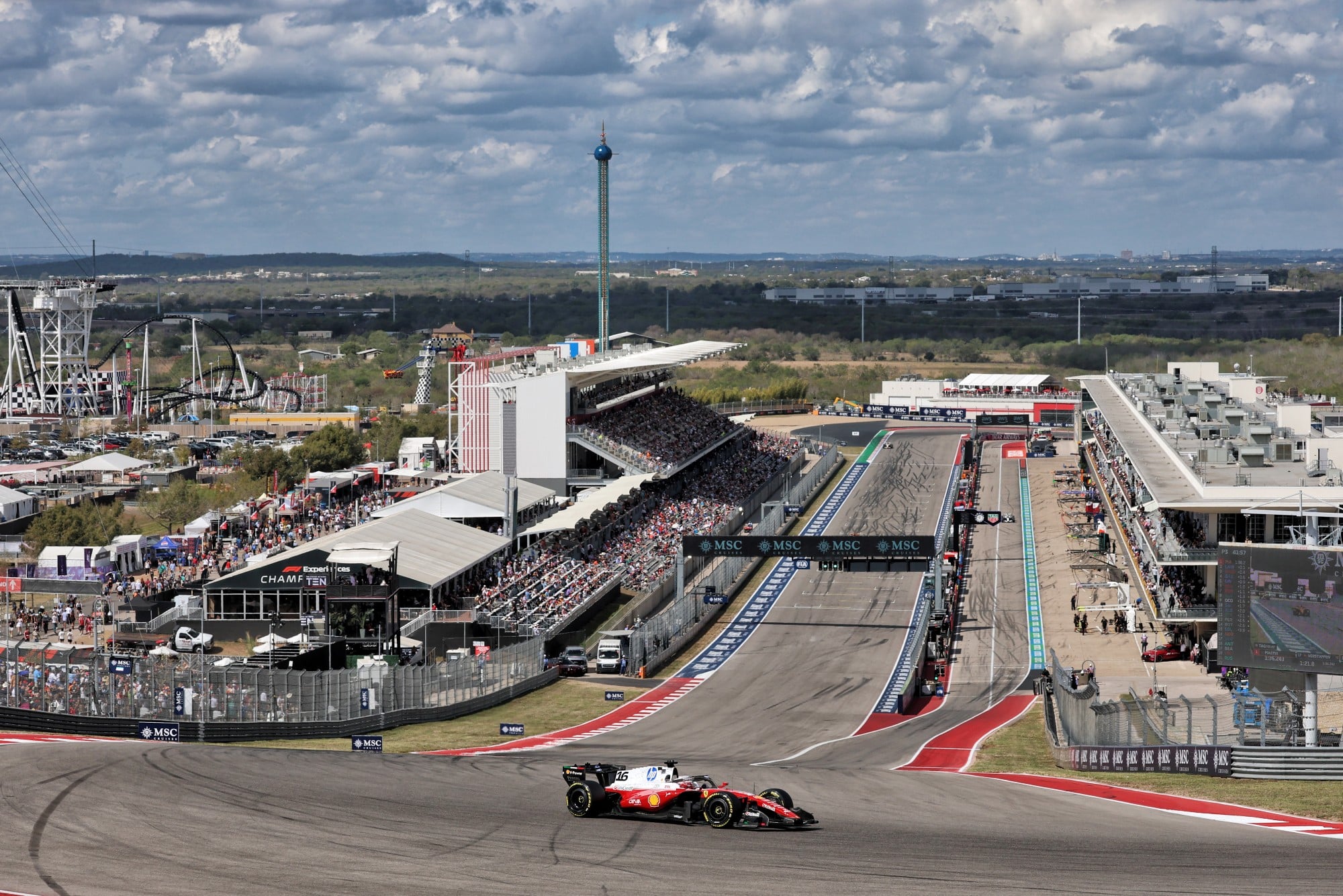 F1: Confira as imagens deste sábado do GP dos Estados Unidos 2026 Charles Leclerc (MON. Scuderia Ferrari SF-26.