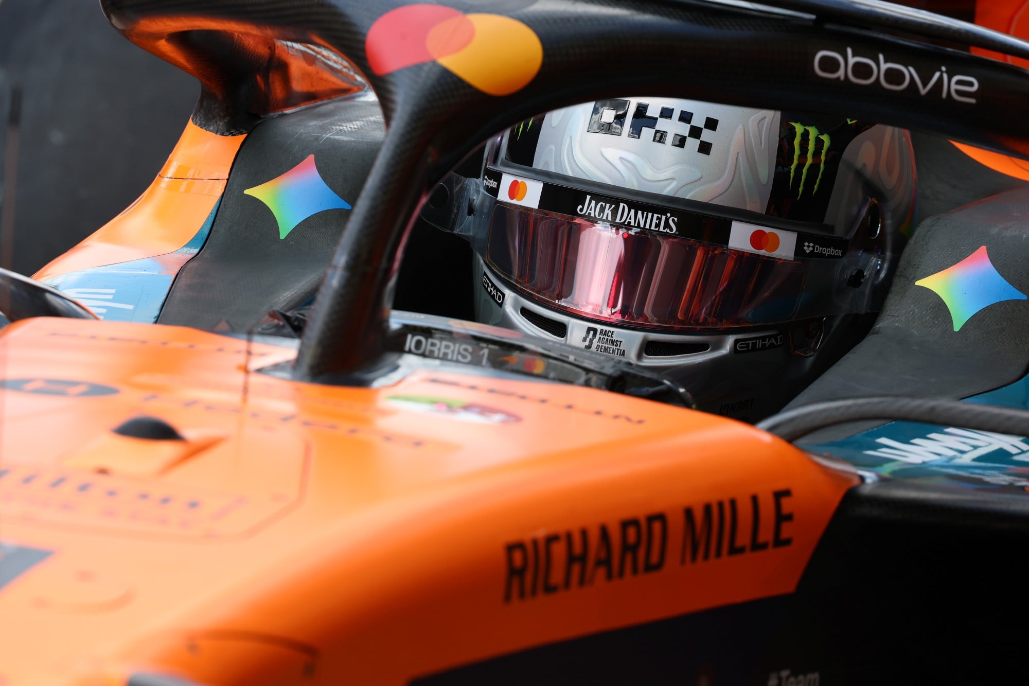 F1: Confira as imagens deste sábado do GP dos Estados Unidos 2026 Lando Norris (GBR) McLaren F1 Team MCL40.