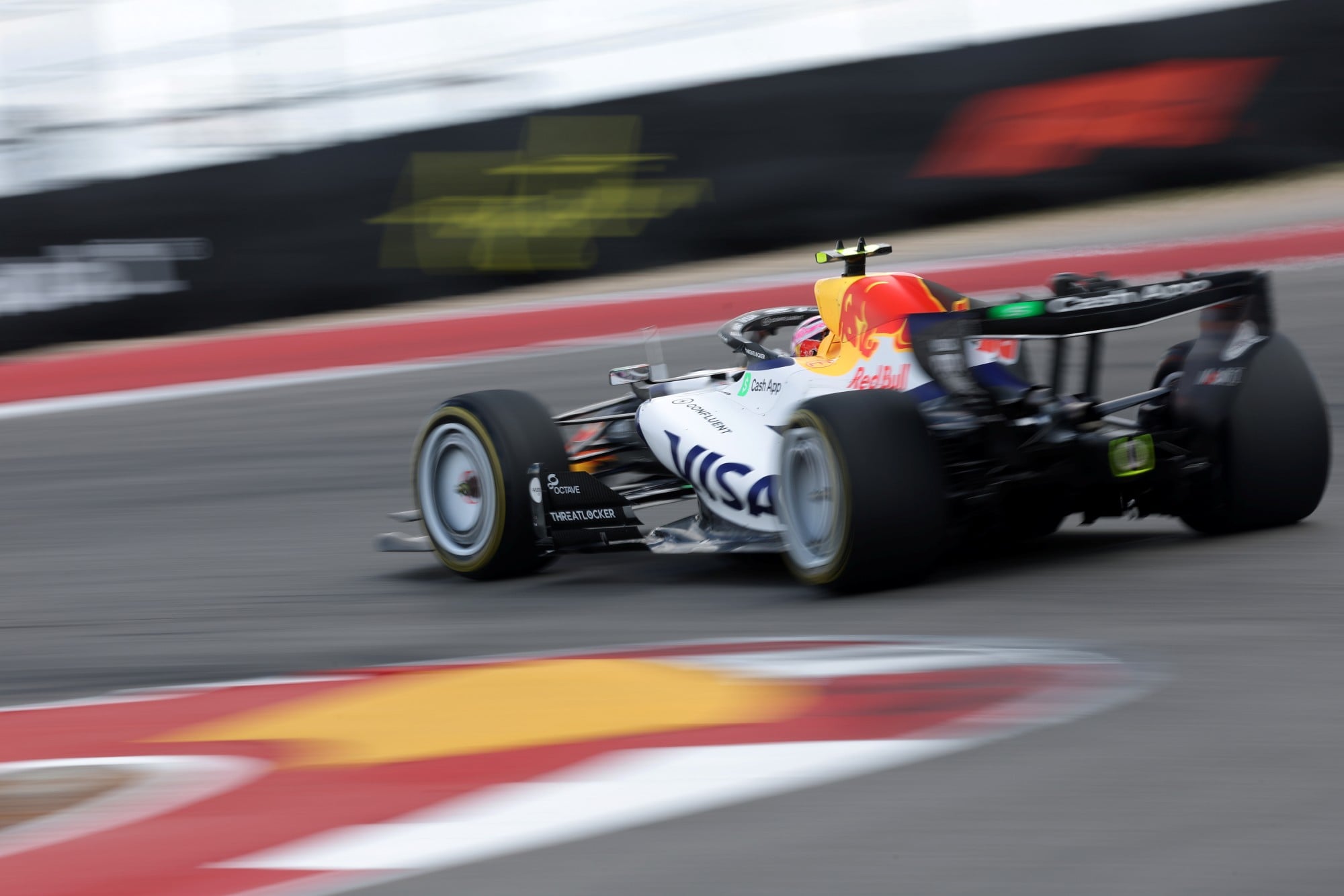 F1: Confira as imagens deste sábado do GP dos Estados Unidos 2026 Liam Lawson (NZL) Racing Bulls Formula One Team VCARB 03.