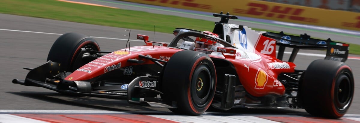 F1: Leclerc lidera TL2 no México; Bortoleto sofre com problemas e termina em último F1: Leclerc lidera TL2 no México; Bortoleto sofre com problemas e termina em último