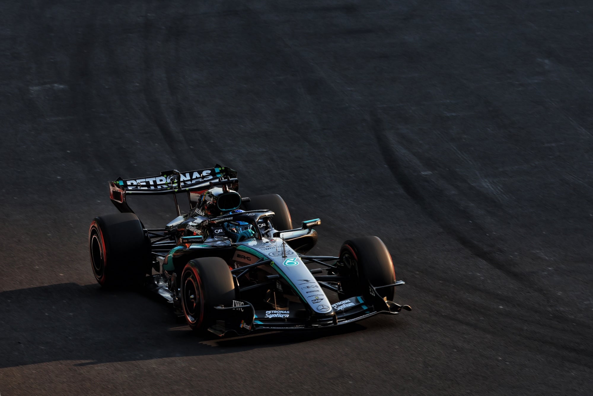 George Russell (GBR) Mercedes AMG Formula One Team W17.