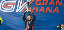 Antes de estreia internacional, Lucca Amaral vence mais uma na Copa São Paulo de Kart Granja Viana