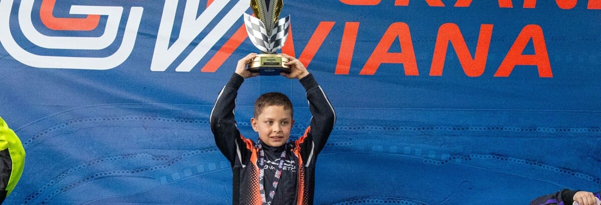 Antes de estreia internacional, Lucca Amaral vence mais uma na Copa São Paulo de Kart Granja Viana