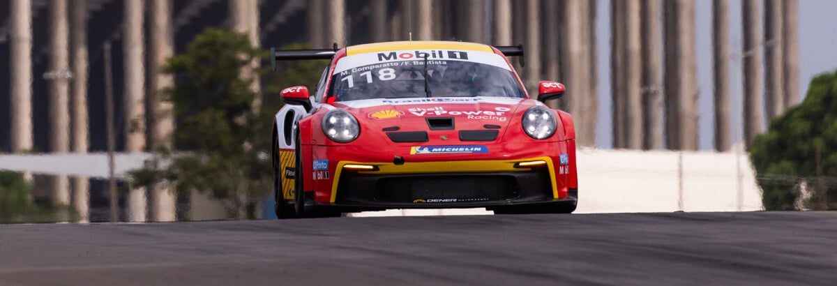 Porsche Endurance: Comparatto/Baptista tem ritmo dominante e vence 300km de Brasília Porsche Endurance: Comparatto/Baptista tem ritmo dominante e vence 300km de Brasília