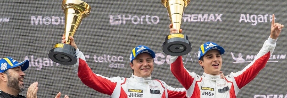 Pipo e Felipe Massa vencem pela primeira vez juntos: “Momento para sempre”