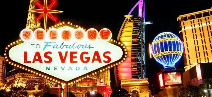 Portal de entrada de Las Vegas - EUA