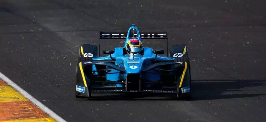 Sebastien Buemi (Renault e.dams) - Testes Valência - Fórmula E