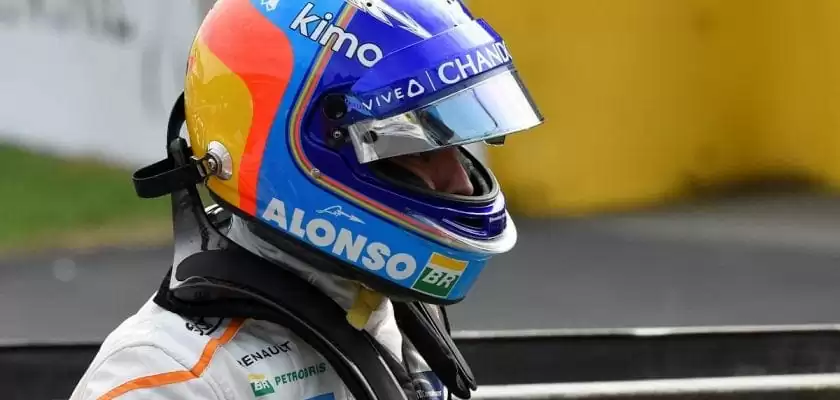Acidente GP da Bélgica F1 - Fernando Alonso