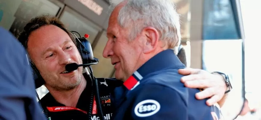 Horner e Marko - Red Bull