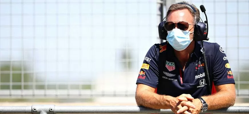 Christian Horner (Red Bull) - Testes Silverstone