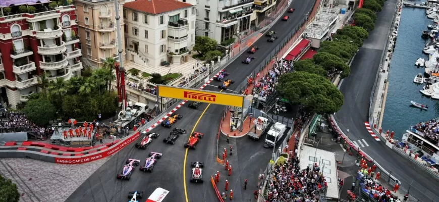 Largada - GP de Mônaco F1 2019