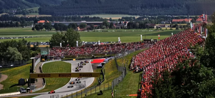 Largada - GP da Áustria F1 2019
