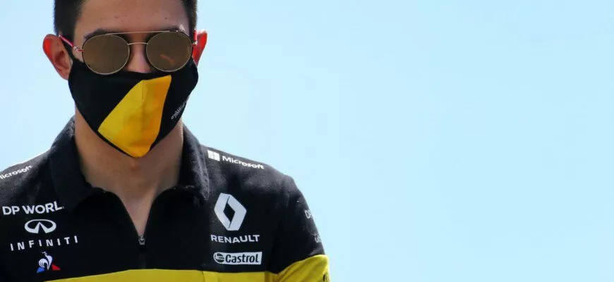 Esteban Ocon (Renault) GP da Inglaterra F1 2020