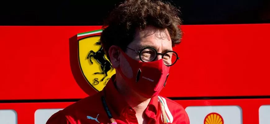Mattia Binotto (Ferrari) - GP da Estíria F1 2020