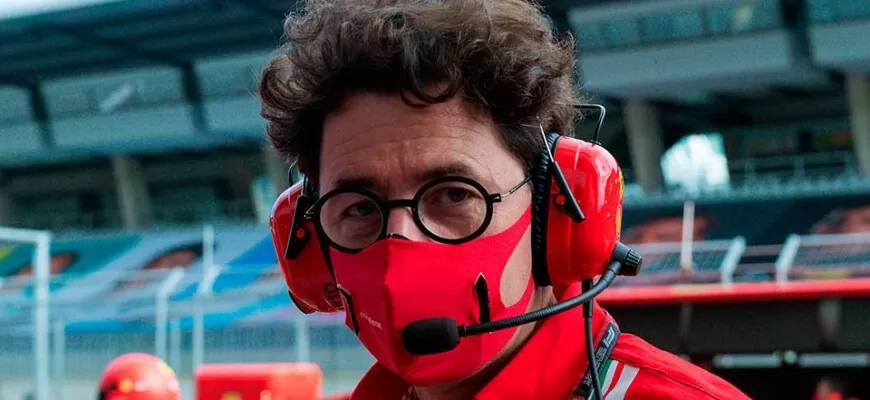 Mattia Binotto (Ferrari) - GP da Áustria F1 2020