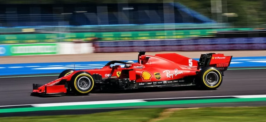 Sebastian Vettel (Ferrari) GP da Inglaterra F1 2020