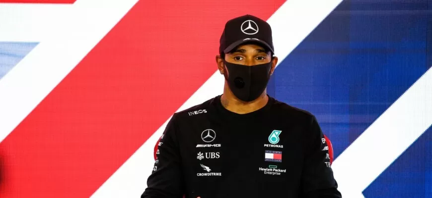 Lewis Hamilton (Mercedes) GP da Inglaterra F1 2020