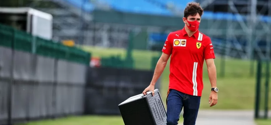 Charles Leclerc (Ferrari) GP dos 70 Anos da F1 2020