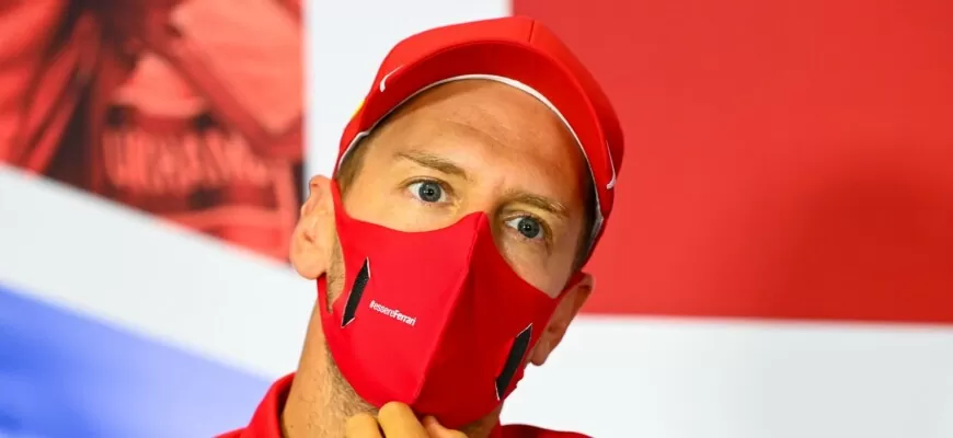 Sebastian Vettel (Ferrari) GP dos 70 Anos da F1 2020