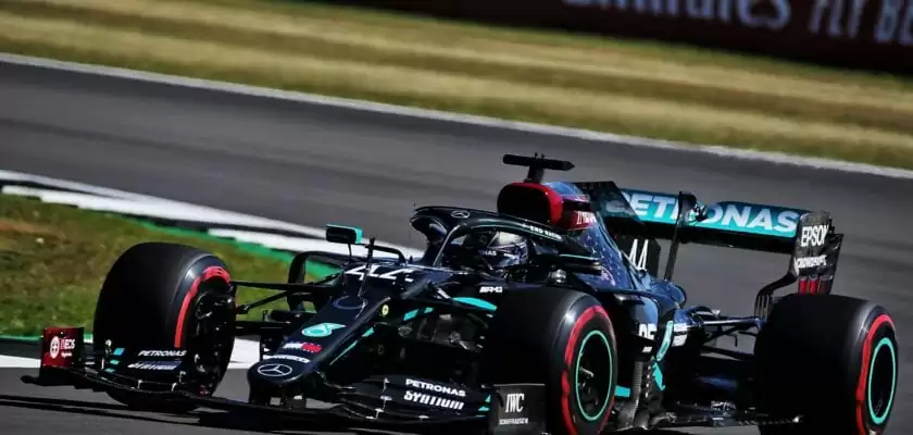 Lewis Hamilton (Mercedes) GP dos 70 Anos da F1 2020 - Silverstone
