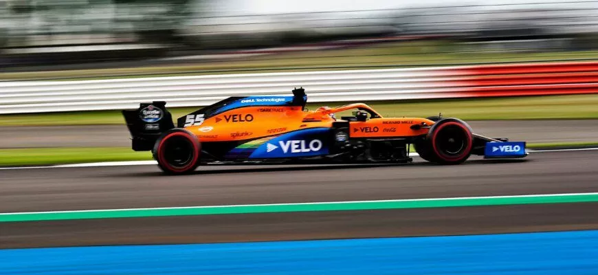 Carlos Sainz Jr (McLaren) GP dos 70 Anos da F1 2020 - Silverstone