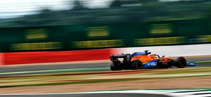 Lando Norris (McLaren) GP dos 70 Anos da F1 2020 - Silverstone