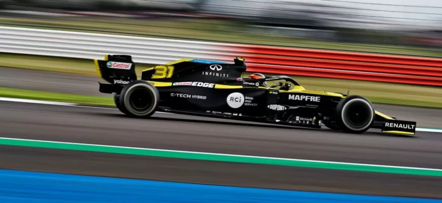 Esteban Ocon (Renault) GP dos 70 Anos da F1 2020 - Silverstone