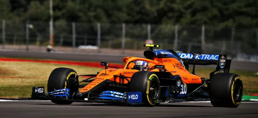 Lando Norris (McLaren) GP dos 70 Anos da F1 2020
