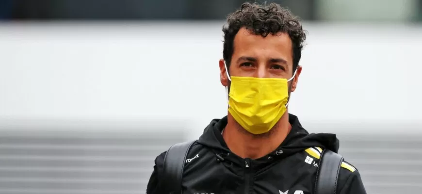 Daniel Ricciardo (Renault) GP da Bélgica F1 2020