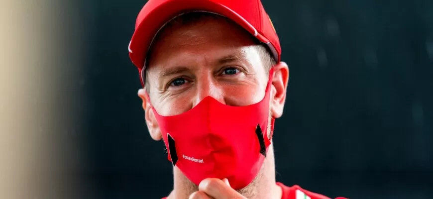Sebastian Vettel (Ferrari) GP da Espanha 2020 de F1